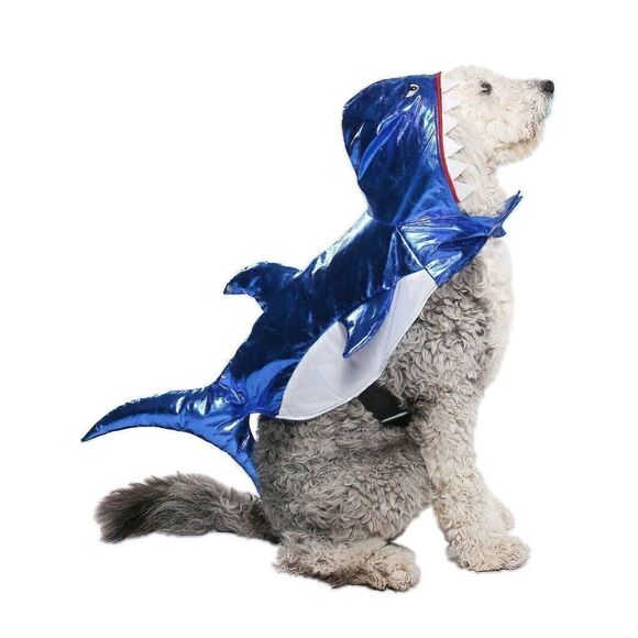 Vibrant Life Shark Dog Costume Sz M - Picture 1 of 6